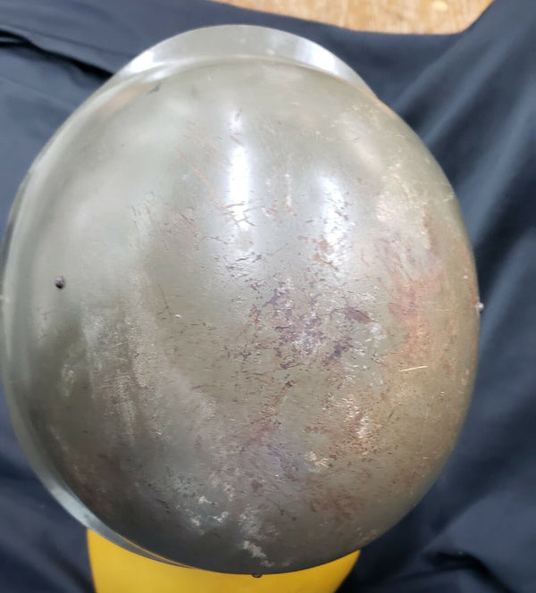 WWII Russian P-43 Steel Helmet With Leather Liner & Chin Strap