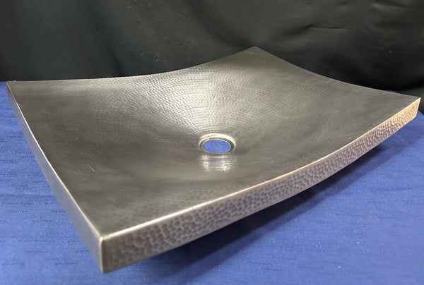 NOS Native Trails CPS57 Kohani 20" Brushed Nickel Vessel Bathroom Sink - GA20530