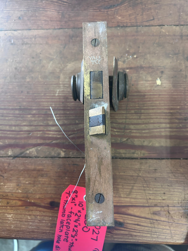 Iron and Brass Mortise Lock Set GS011027