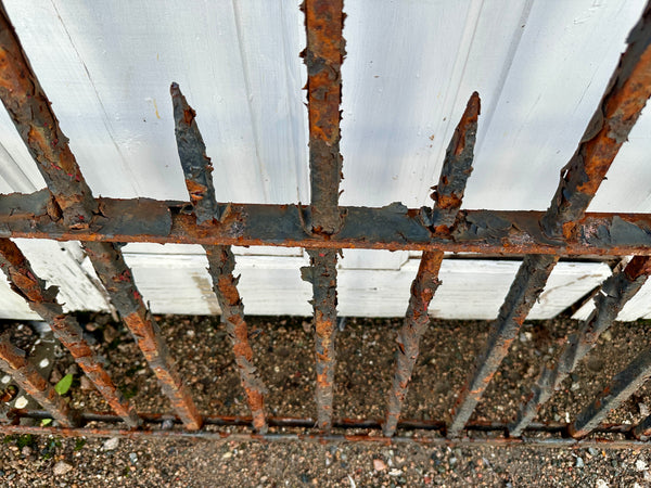 20 Ft of Antique Wrought Iron Garden Gate Fencing GA20490