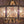 Load image into Gallery viewer, MCM Ten Light Chandelier w/ Faceted Beveled Glass Panels 20" x 17" GS00954
