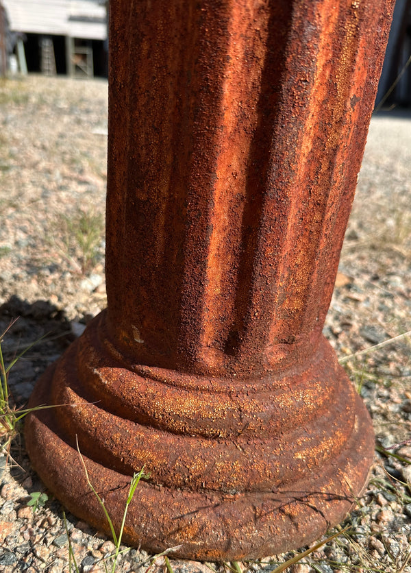 Antique Iron Column Pedestal GA20374