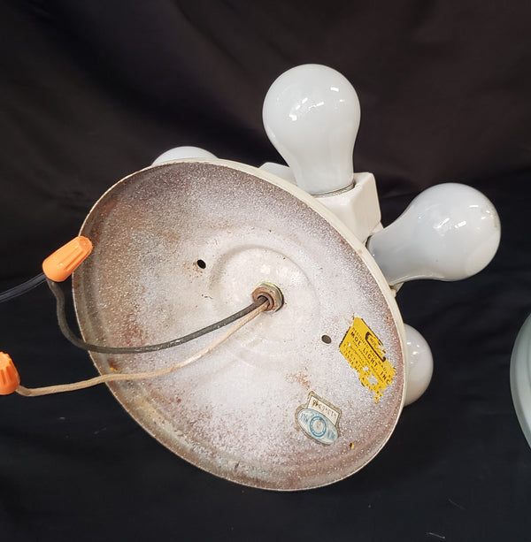 Pair of Mid Century Modern 5 Light Flush Mount Lights GS011022