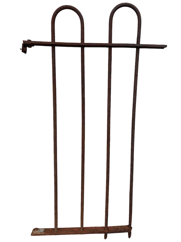 35 Ft of Antique Wrought Iron Hairpin Fencing GA21128