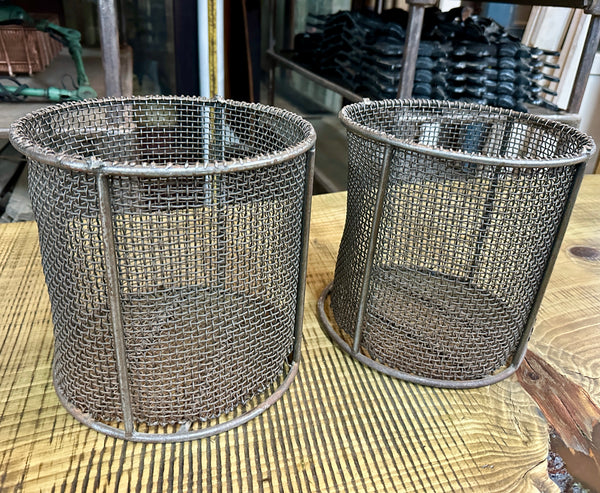Steel Wire Mesh Baskets - 2 Available - GA20729