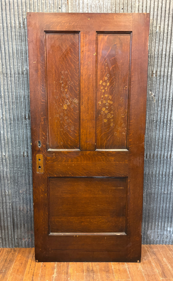 3-Panel Wood Door GA21453