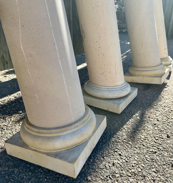 Set of 4 Resin Building Columns GA20509
