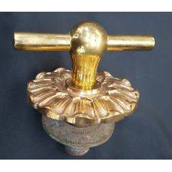 Set of 4 Ornate Heavy Duty Art Nouveau Brass & Bronze Door Pulls GA1090