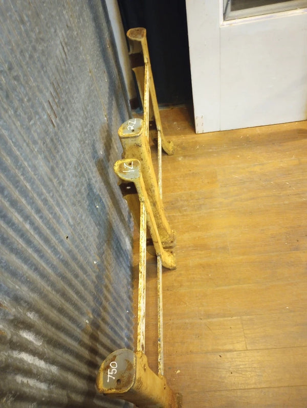 Pair of Cast Iron Machine Legs 27 3/8" Tall x 26" Wide GA-S087