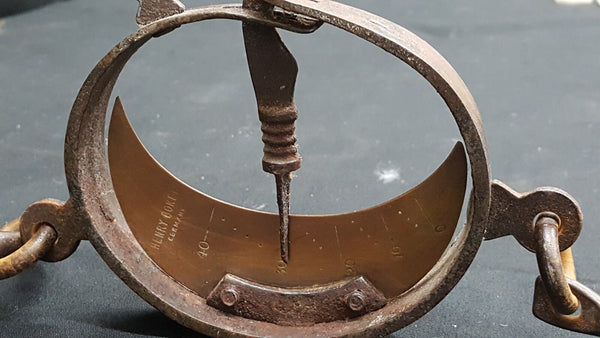 Antique Civil War Era Henry Boker German Cotton Scale