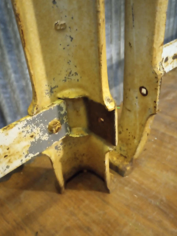 Pair of Cast Iron Machine Legs 27 3/8" Tall x 26" Wide GA-S087