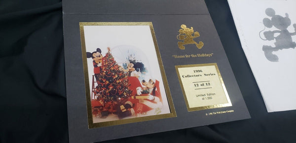 1996 Walt Disney World Collector Series Limited Edition Photos Set of 9 GA9513