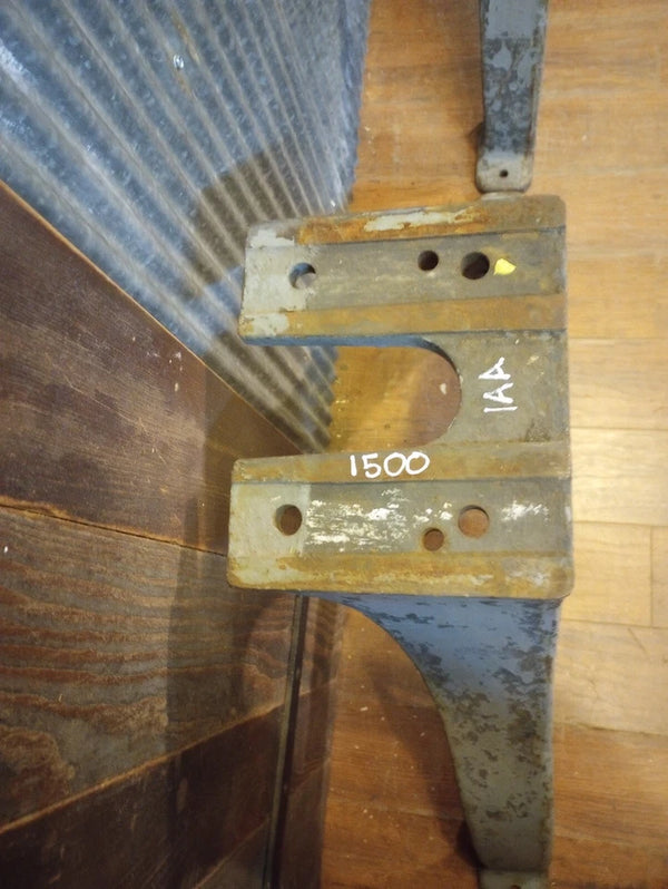 Pair of Cast Iron Factory Machine Legs 24" T x 37" W GA-S088