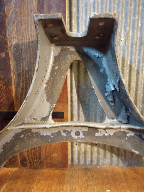 Pair of Cast Iron Factory Machine Legs 24" T x 37" W GA-S088
