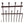 Load image into Gallery viewer, 4.5 Ft of Wrought Iron Fencing w/ Ball Finials GA21133
