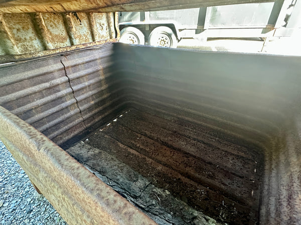 Restored Steel Factory Bins GA20370