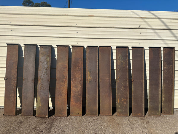 Set of 11  59" Long Cast Iron Stair Treads GA20610