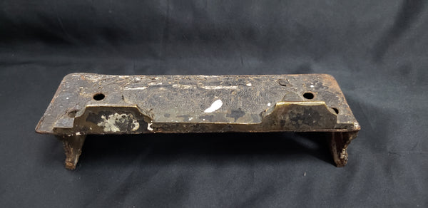 Art Deco Right or Left Cast Iron Rim Lock Keeper 6 3/4" x 2" x 1 1/2" GS00863