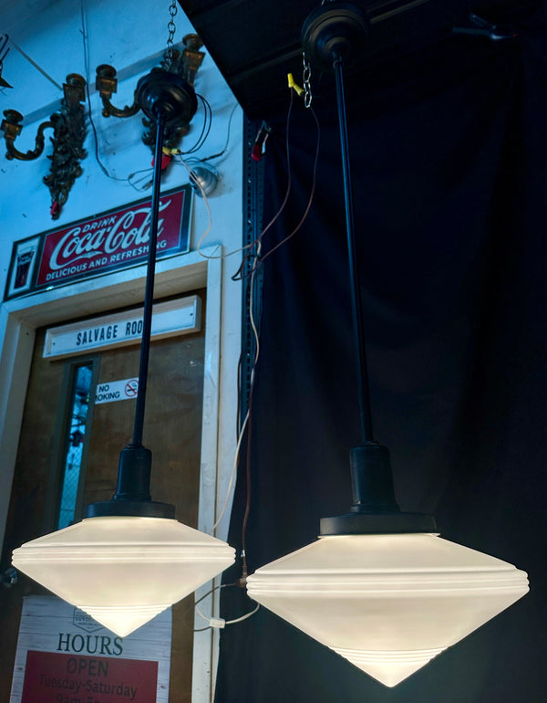 Pair of Vintage Hanging Pendant Lights GA20808