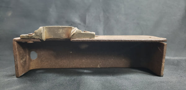 Cast Iron & Brass Carpenter Style Rim Lock Keeper 5 1/2" x 1 3/8" GS00865