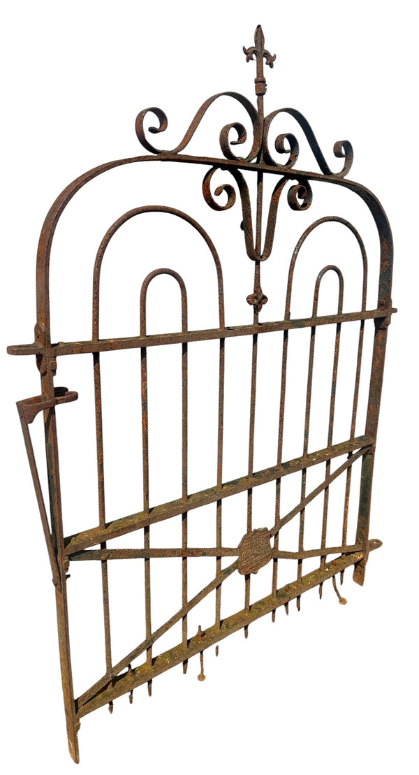 Stewart Iron Works Wrought Iron Garden Gate - 35" W x 46" T - GA20968