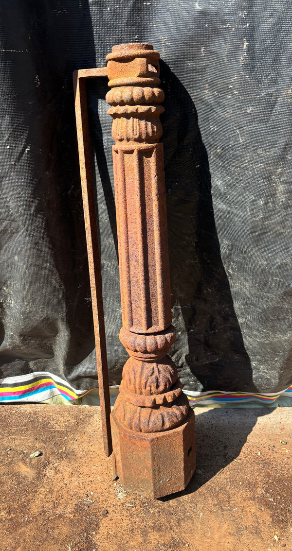 Cast Iron Newel Post GA21623