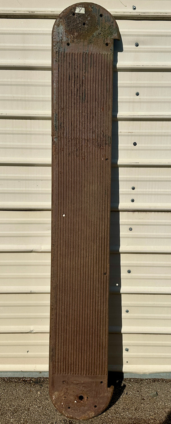 Single, Curved 6+ Ft Long Cast Iron Stair Tread GA20840