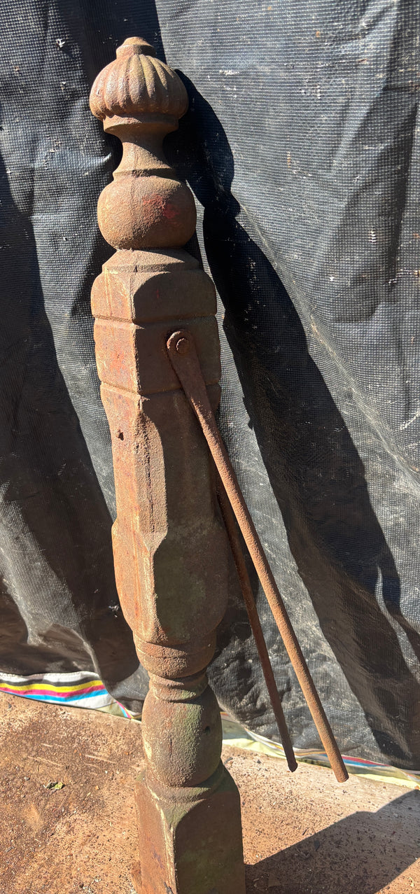 Cast Iron Newel Post GA21624
