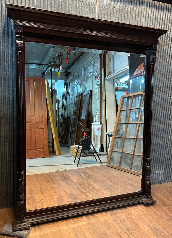 Victorian Era Eastlake Mirror w/ Original Mercury Glass GA20300
