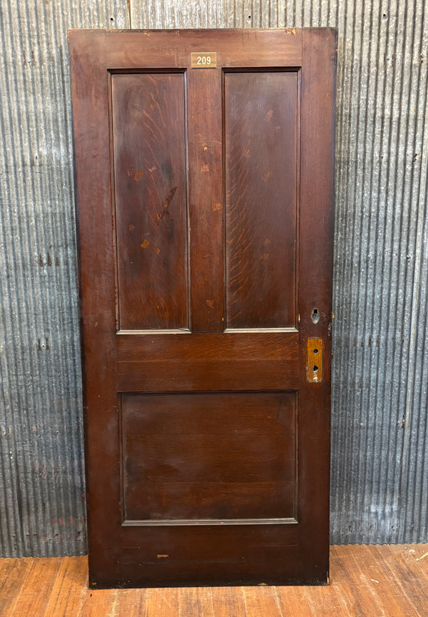 3-Panel Wood Door GA21453