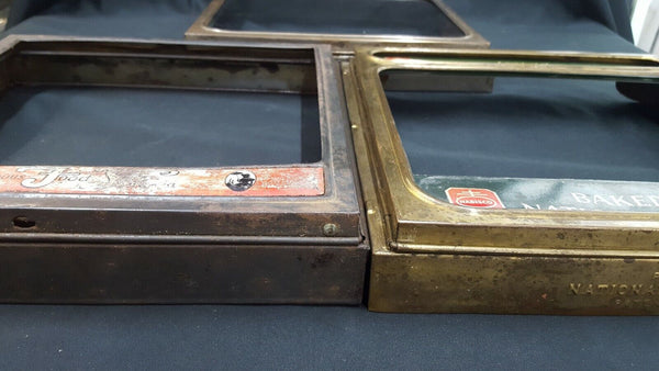 1920's Virginia Nabisco Uneeda Bakers Famous Foods Display Frames GS00715