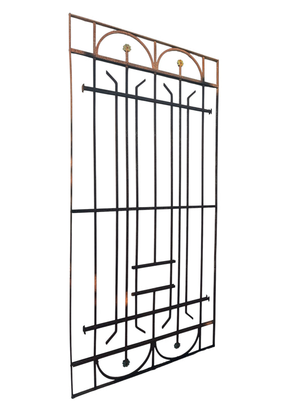 Antique Art Deco 83" Tall Iron Gate GA20774