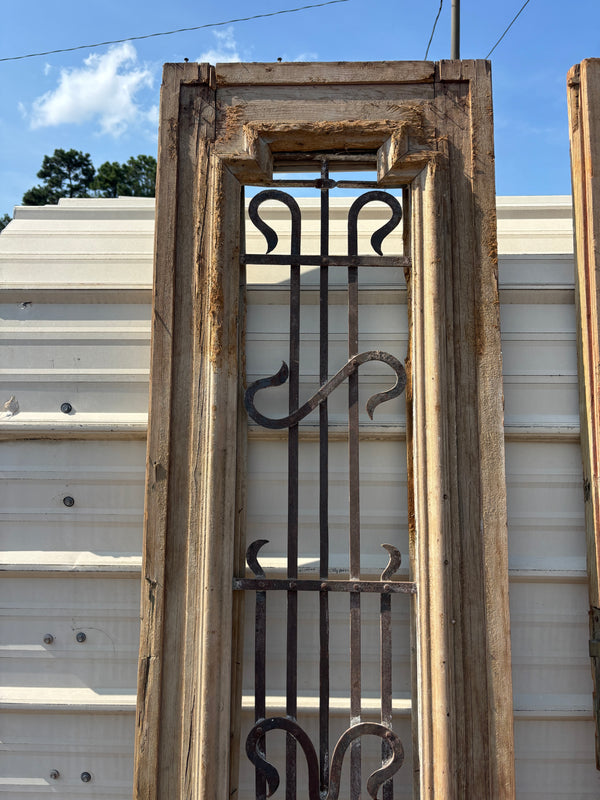 Pair of Early 1800s Egyptian Wooden Doors GA21515