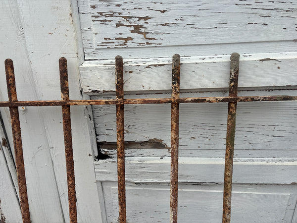 12 Feet of Wrought Iron Picket Fencing GA21281