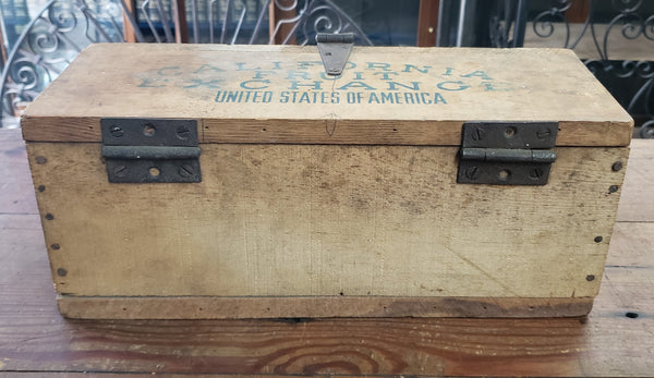 Handmade Toolbox from Blue Goose Fruit Crate 15"x 6 1/2" x 6" GS010937