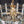 Load image into Gallery viewer, MCM Ornate 7 Light Tiered Prism Chandelier 18" x 20" GS010931
