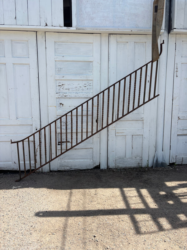 46.5 Feet of Wrought Iron Railings GA21233