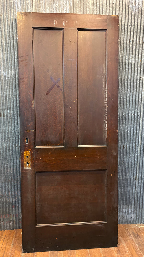 3-Panel Wood Door GA21460