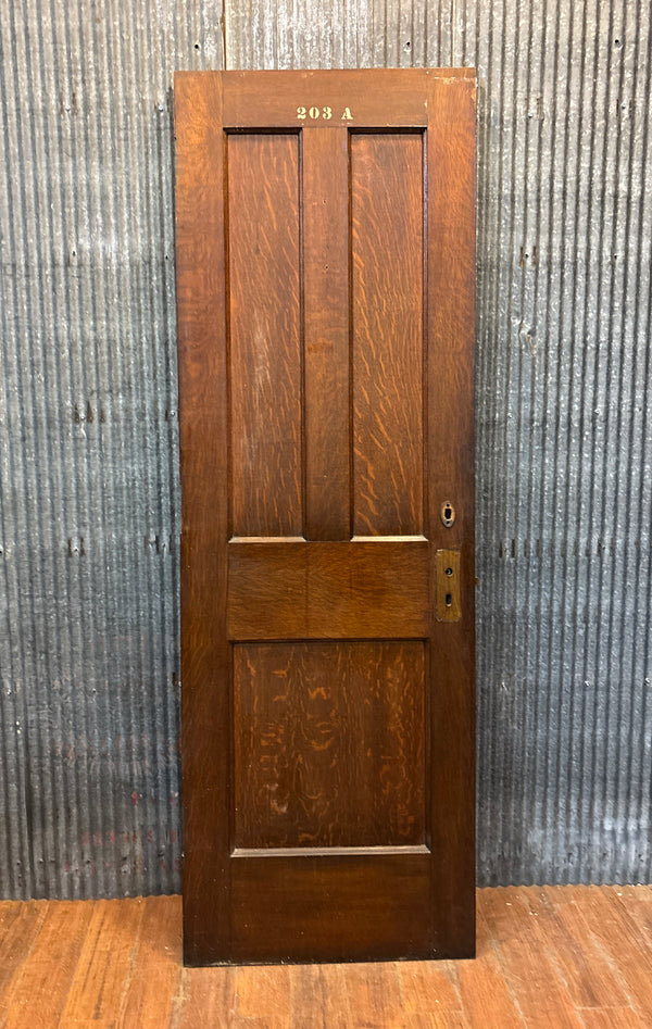 3-Panel Wooden Door GA21493
