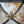 Load image into Gallery viewer, Large Square Wrought Iron and Stained Glass 4 Light Ceiling Fixture Chandelier
