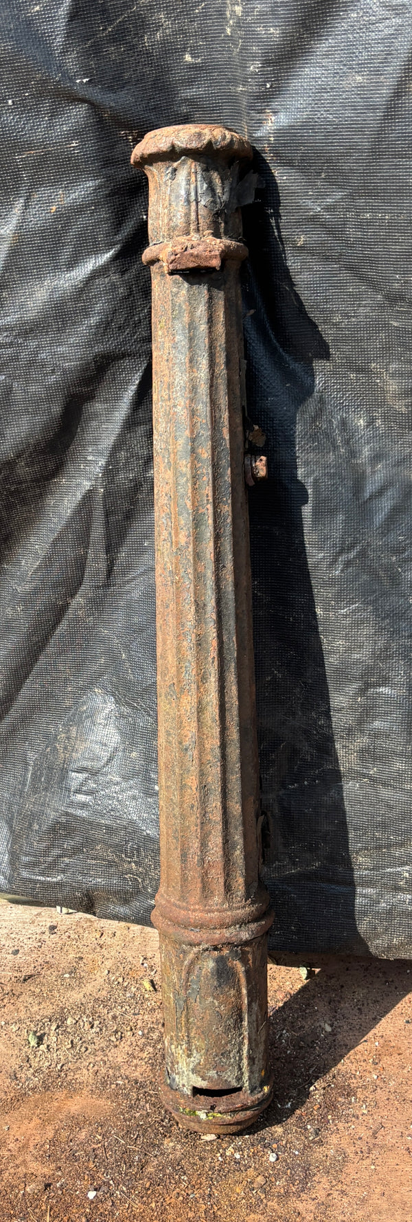 Set of 4 Victorian Cast Iron Newel Posts GA21580