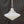 Load image into Gallery viewer, Vintage Art Deco Pendant Light w/ White Bullseye Pointed Shade GS01028
