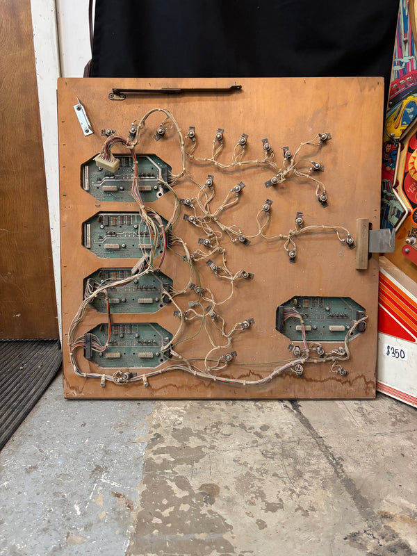 1970s Superman Atari Pinball Backglass GA21329