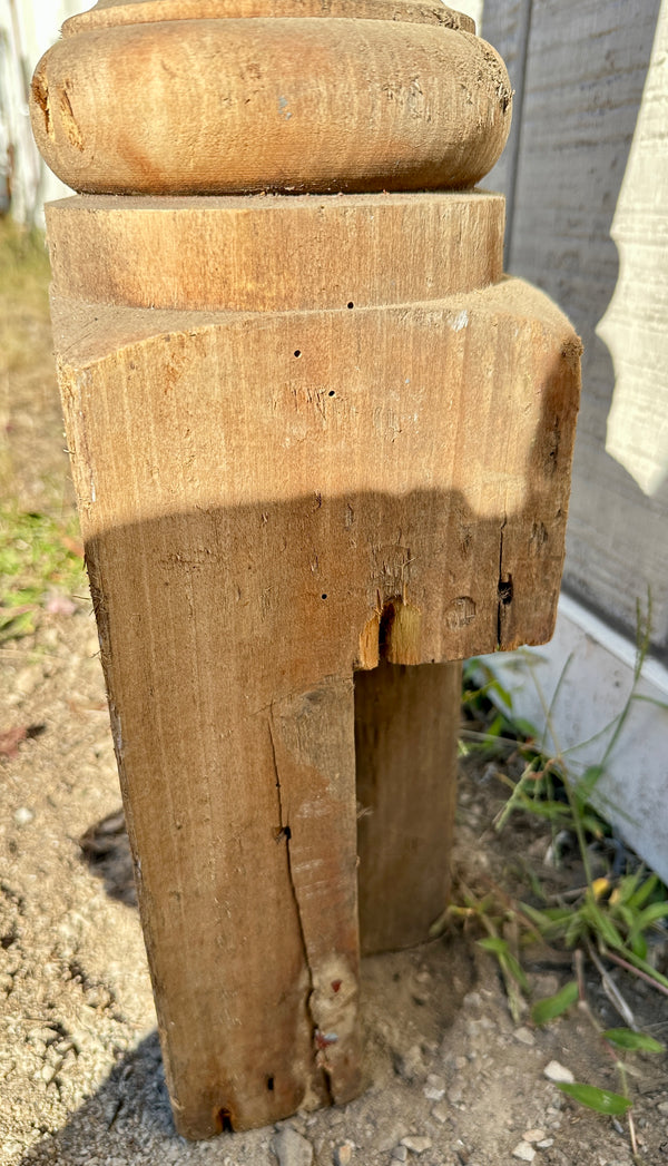 Pine Acorn Top Newel Post GA20451