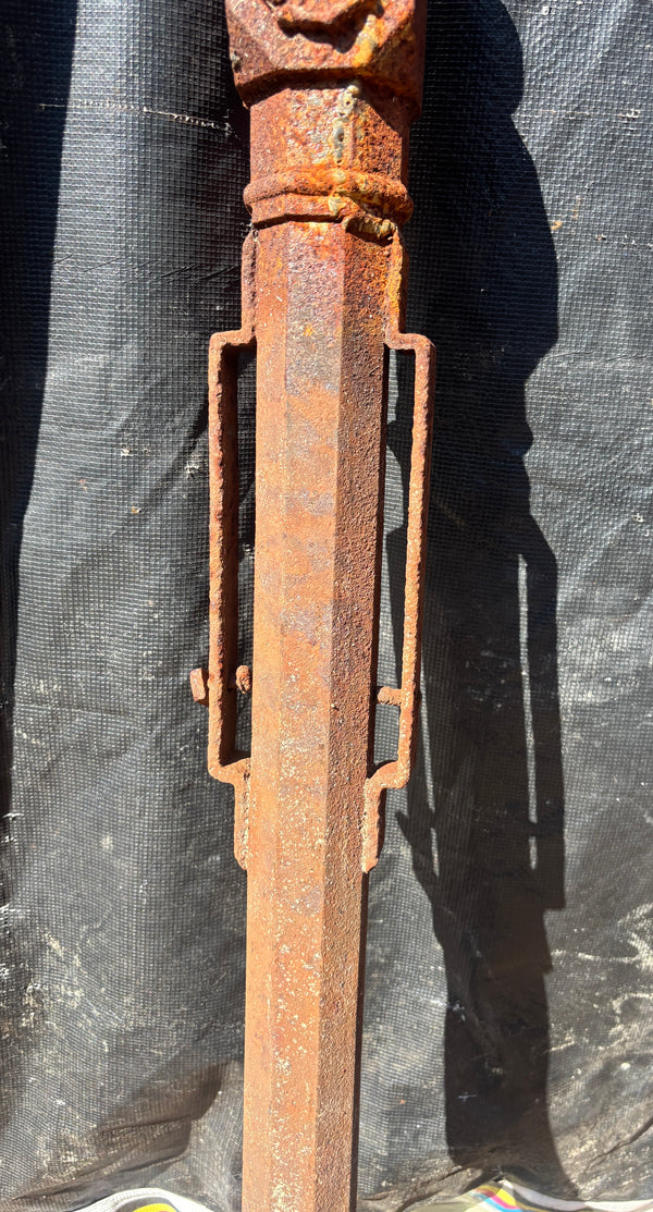 Pair of Cast Iron Newel Posts GA21617