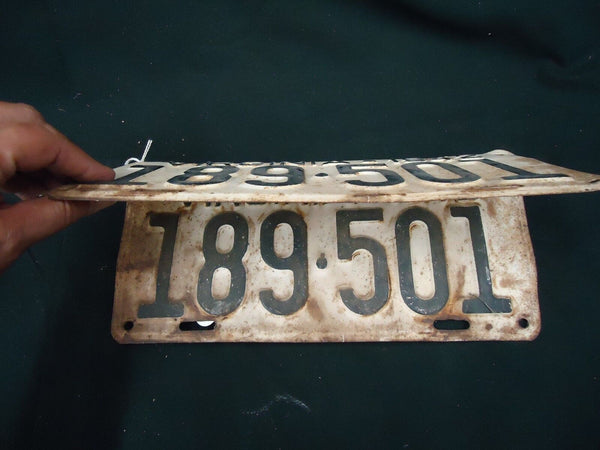 Antique 1942 License Plates Virginia