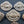Load image into Gallery viewer, Architectural Salvage Small Oval Floral Design Drawer Pull Handles Set of 14
