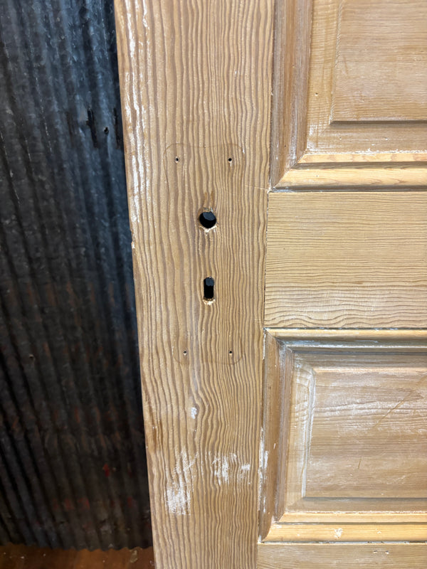 Heart Pine 5 Horizontal Panel Door GA21434