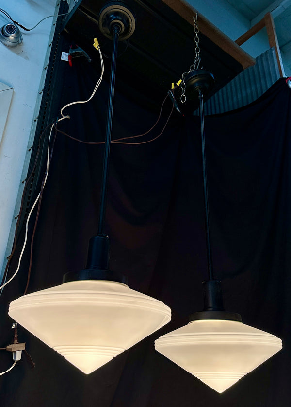 Pair of Vintage Hanging Pendant Lights GA20808