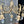 Load image into Gallery viewer, Antique Art Nouveau Brass 6-Light Chandelier - 23" T x 21" W - GA21032
